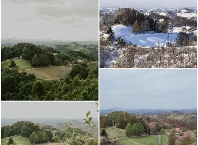 Haloze Na Dlani - Haloze In Your Hand, Hisa S Pogledom Na Hribe - A House Vith A View Of Hills *